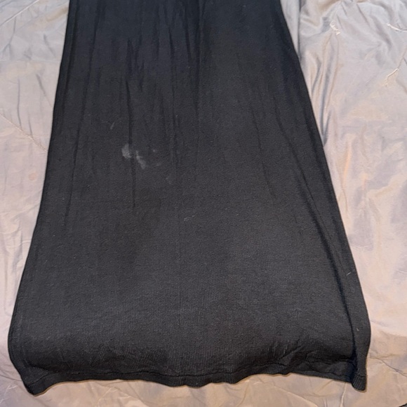 SKIMS SOFT LOUNGE LONG SLEEVE DRESS ‘ONYX’ - Picture 3 of 15